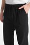 Men's Raw Cloth Elastic High Waist Comfortable Fit 100% Natural Cotton Tracksuit Bottom Pants Bottom Clothing 2188 - 5