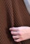 Megy Rice Pattern Knitted Soft Bedspread and Blanket for Home Use - 3