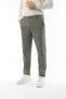 Men's Straight Cut Fabric Trousers Flexible Lycra Ankle Length Khaki - Skinny & Normal Waist - 4