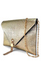 Women's Portfolio & Clutch Bag with Gold Chain Strap (29 X 19 cm) - 2