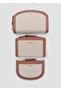 Raffia Look Flap Wallet - 4