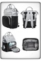 Luxury Functional Mother Baby Care Bag Baby Backpack Baby Food Bag