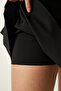 Black Mini Tennis Shorts - Low0003 - 4