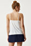 Lace V-Neck Knitted Blouse White Lrx0001 - 7