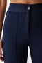 High Waist Lycra Knitted Trousers Dark Blue Lrv0004 - 4