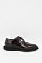 101 5Ym 4176 Men's Classic Shoes - Claret Red