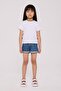 BG Store Girls' White T-Shirt
