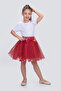 23 April Fluffy Show Birthday Party Skirt with Pompon