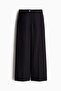 Wide tailored trousers