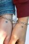 Steel Double Magnet Heart Lover Bracelet Couple Bracelet Best Friends