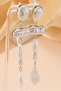 Women's Earrings Imported Special Series Baroque Circle Stick Drop Model Dangle Non Tarnish Earrings - 3