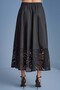 Cone Black Taffeta Skirt - 8