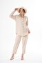Women's Shirt Pants Linen Two-Piece Set 250206 - - 2
