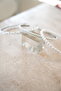 White Crystal Beaded Crown, White Crown, Hair Accessory, Maternity Crown - 6