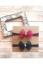 Baby Girl Glitter Detailed Lace Hair Band Set with Non-Marking Tape - Carded Product