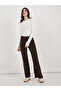 Solid Fit and Flare Leggings with Slit Hem - 2