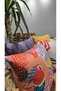 Summer Tropical Colorful Concept Set of 4 Decorative Throw Pillow Cases – Summer Model & Plain - 7