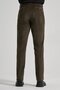 Khaki Cotton Comfort Fit Classic Trousers with Side Pockets 1003245160 - 5