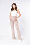 Spanish Leg High Waist Stretchy Recovery Maternity Leggings (Diving Fabric) - 2