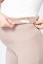 Spanish Leg High Waist Stretchy Recovery Maternity Leggings (Diving Fabric) - 8