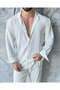 Men's Aerobin Crepe Shirt - Summer Oversize