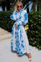 Maxi Dress Maxi Shirt Dress Linen Dress with Belt Dress Long Shirt Dress Suitable for Hijab Dress - 4