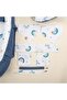 Double Sided 18 Piece Set - Indigo Honeycomb and Blue Rainbow - 4