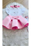 Girls' Sequined Heart Skirt Set - 3