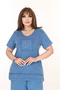 100% Cotton Washed Fabric Stone Printed Bottom-Top Set - 6