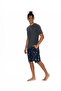 Men's Anthracite Melange Shorts Set - 18867 - 3