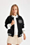 Defacto A4816a8/bk81 Girl's Black Sweatshirt - 2