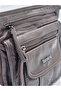 21K Barcelona Faux Wash Leather Gusseted Shoulder Bag Brown - 4