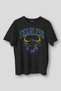 Fearless Bull Bull 1907 Unisex T-Shirt - Yellow Navy, Fearless Lettering Printed, Gym Sports