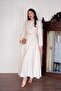 Ecru Bow Detail Dress - 7