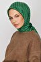وشاح جاكار حريري من Qoza - شجرة الشاي - 3