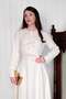 Ecru Bow Detail Dress - 5
