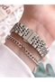 Women's Wristwatch 30 Mt Water Resistant Steel Cord Non-Tarnish Color-Toss+Bracelet BFC.03354.6 - 3