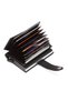 Men's Faux Leather Accordion Automatic Mechanism Wallet and Card Holder - 5