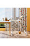 5-IN-1 Swing with High Chair with Lockable wheels - Ivory - 5