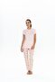 Women's Salmon Pajama Set - 20088