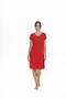 Us Polo Women, V-Neck, Short Sleeve, Midi Nightgown