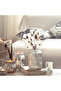 6-Pack of White Natural Cotton Branches Imported - Natural Looking Dried Flower 6 Branches - Vase Not Included - 6