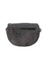 Bag Grey 100% Real Leather Waist Bag (Bady Bag) - 3