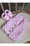 Alize Puffy Baby Vest and Booties Suit Powder