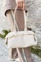 Women's Hand and Shoulder Bag Medium Size with Useful Buckle Stylish and Useful Tyc00Tm24T - 5