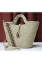 Straw Bag Design Bag, Authentic Women's Bag, Handmade Bag, Jute Bag - 6