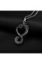 Men's Necklace Nordic Necklace with Snake Dragon Figure - 2