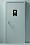 Male-Female Wooden Wc Direction Board - 3