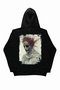 Lenithra Dikenruh Back Printed Unisex Oversize Black Hoodie