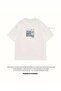 Unisex Life Is Good Printed Oversize 100% Cotton T-Shirt - 6